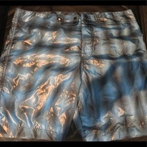 Andrew Christian Swim Shorts Blue Black